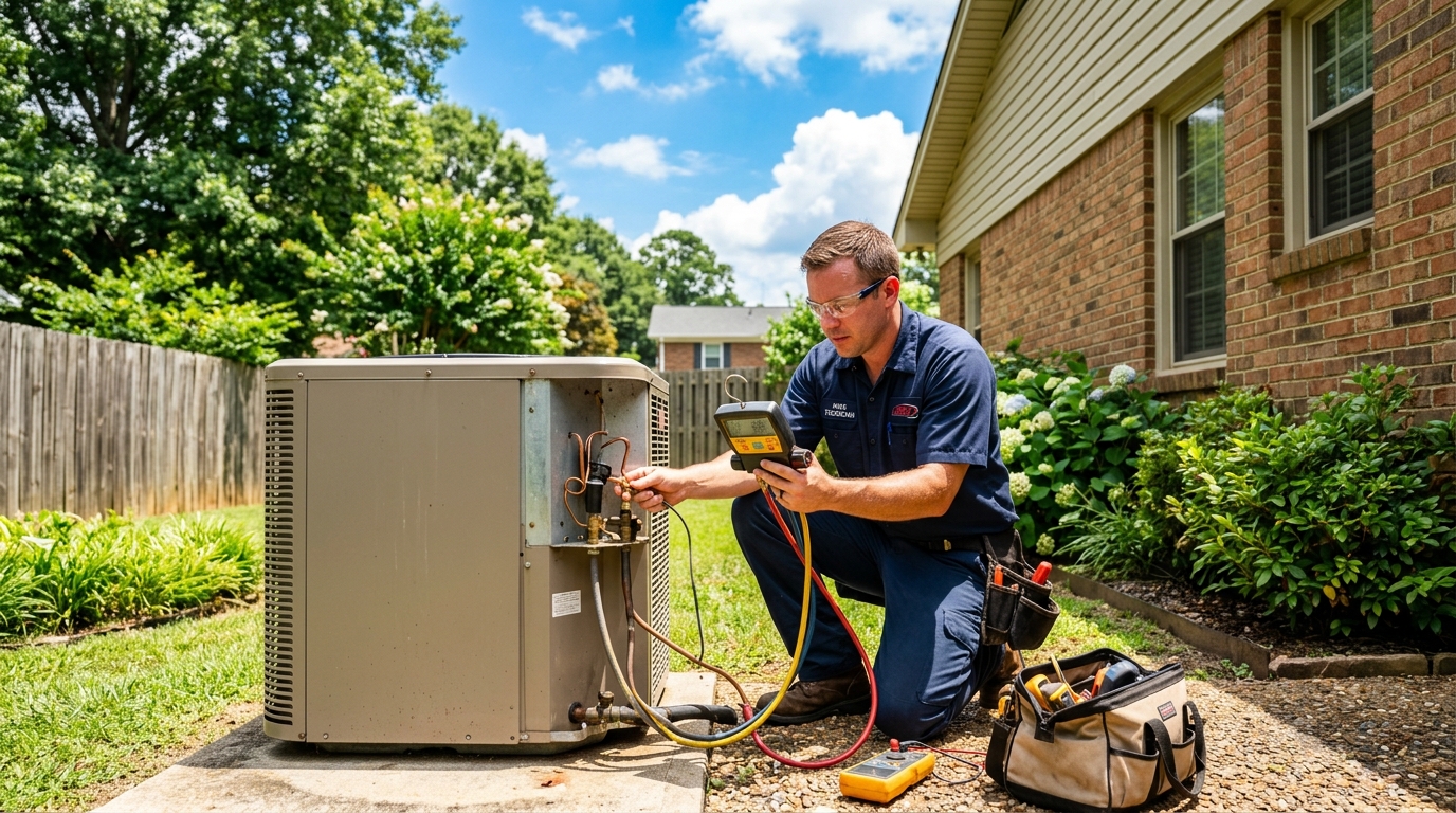 Emergency AC repair cost breakdown Birmingham Alabama